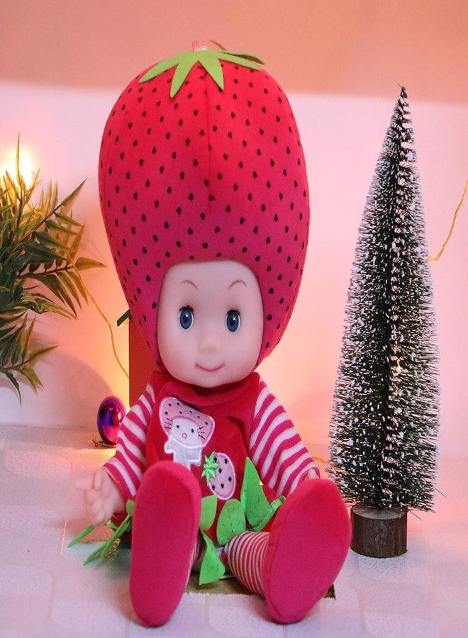 Space Enterprises 1 Pieces Cute Design Musical Rhymes Singing Fruit Design Doll with Touch Sensors Non Toxic Material Design (Multicolour) - Image 1